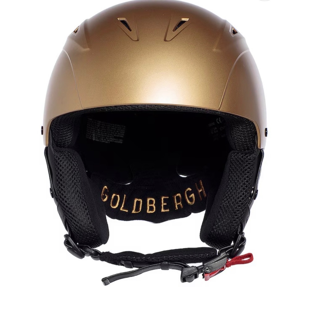 Khloe Ski Helmet in Gold Goldbergh in Large/XL